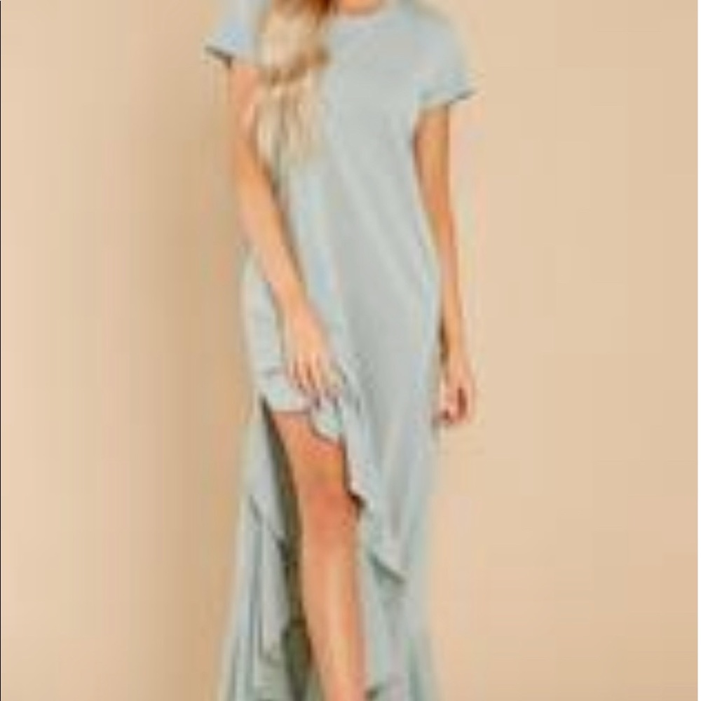 NWT maxi dress in sage green size large